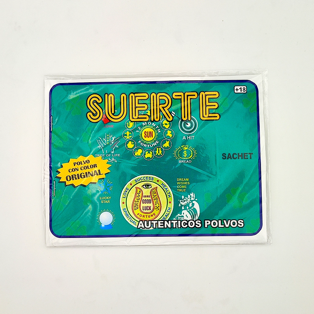 Polvo esotérico Suerte para atraer fortuna y mejorar la racha