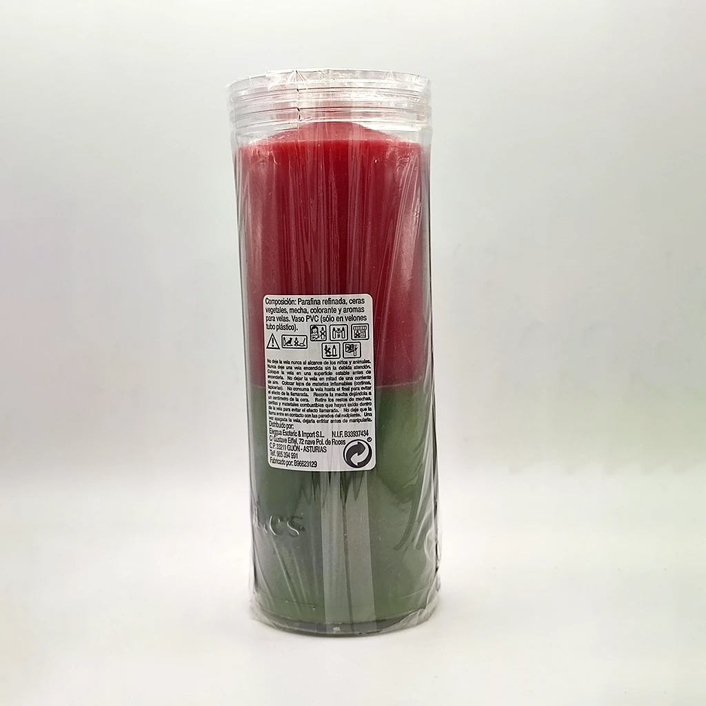 Velón esotérico San Pancracio para salud, empleo y buena fortuna