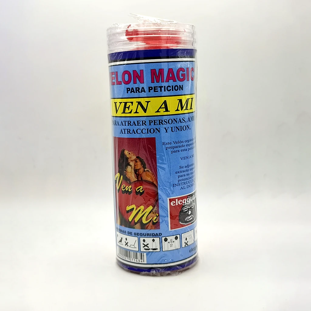 Velón mágico ritualizado Ven a Mí para atraer el amor