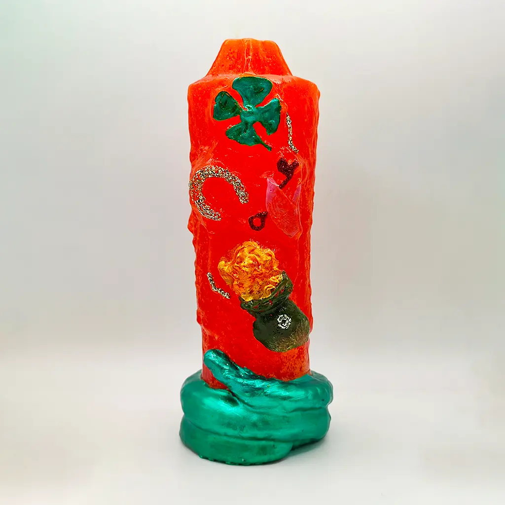 super don juan de la buena suerte con trebol y saco de dinero