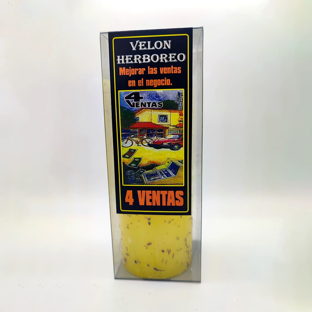 Velón herbóreo amarillo 4 Ventas para mejorar las ventas en el negocio