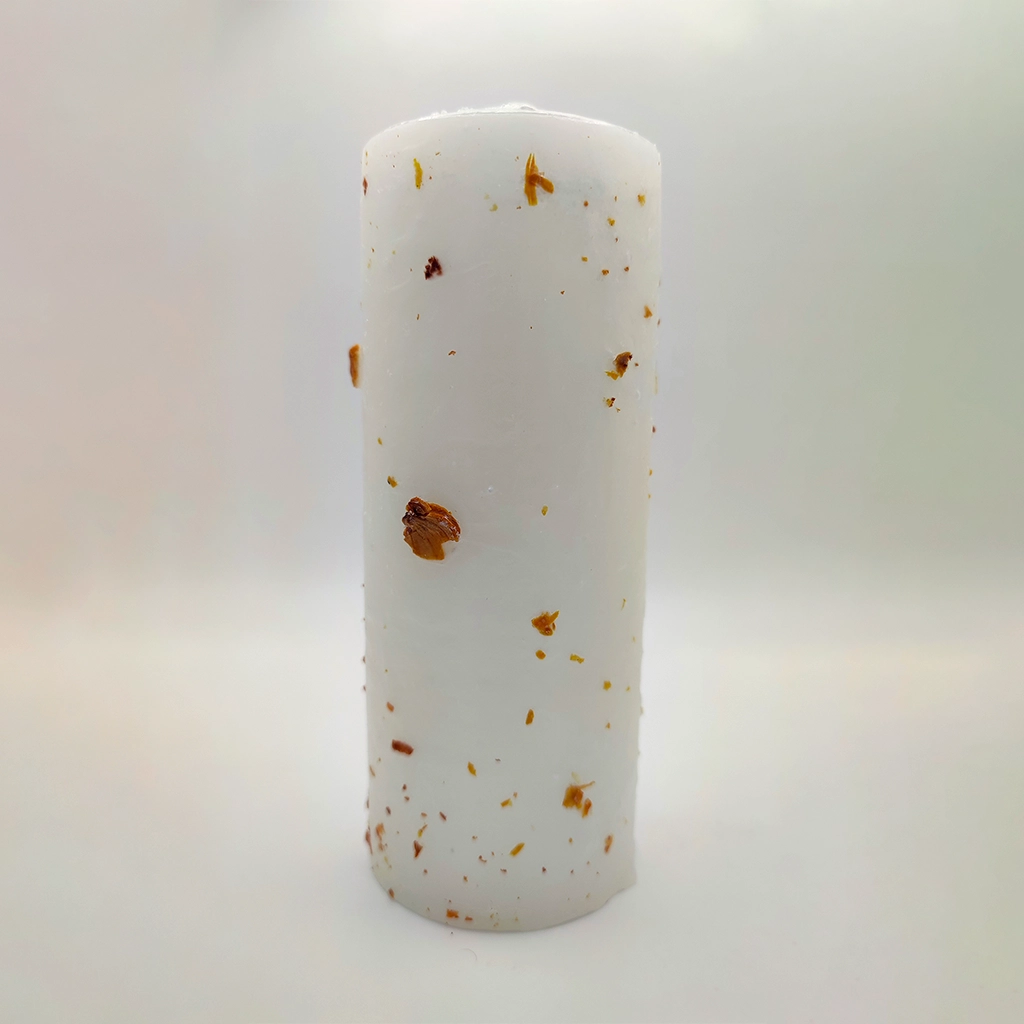 Velón herbóreo blanco Ajo Macho para protección y limpieza energética