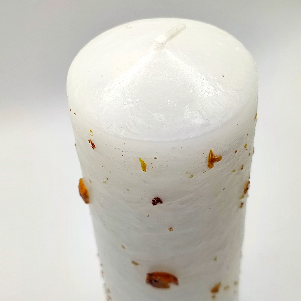 Velón herbóreo blanco Ajo Macho para protección y limpieza energética