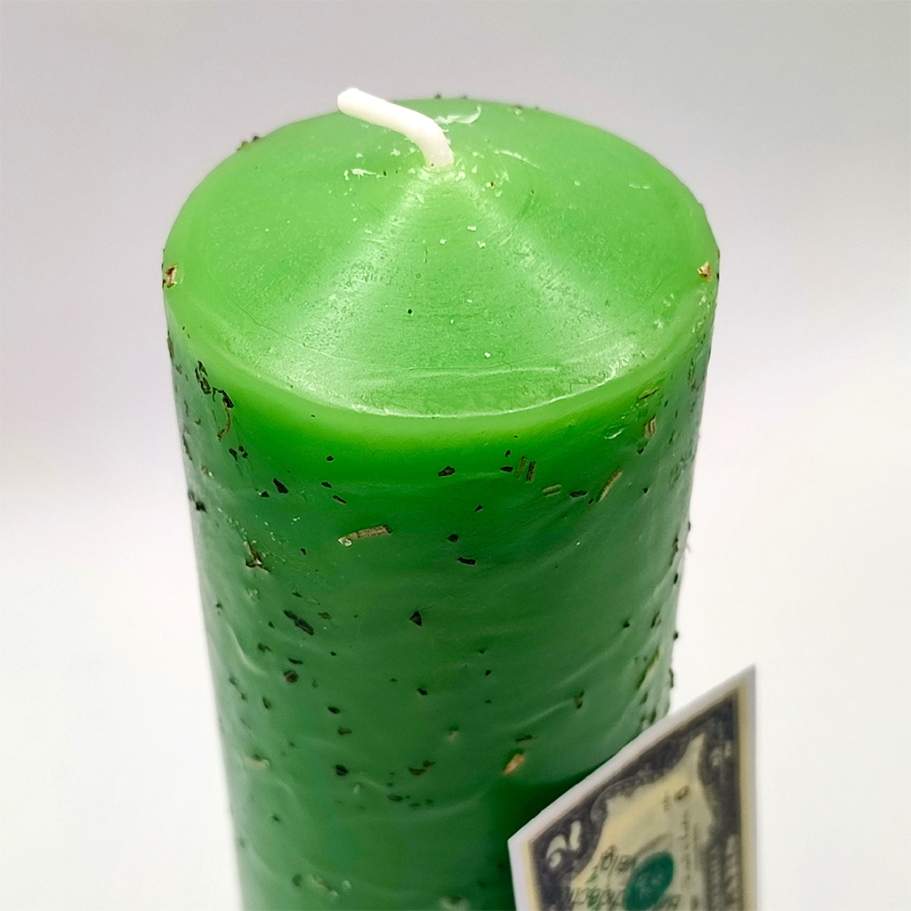 Velón herbóreo verde Llama Cliente para incrementar ventas