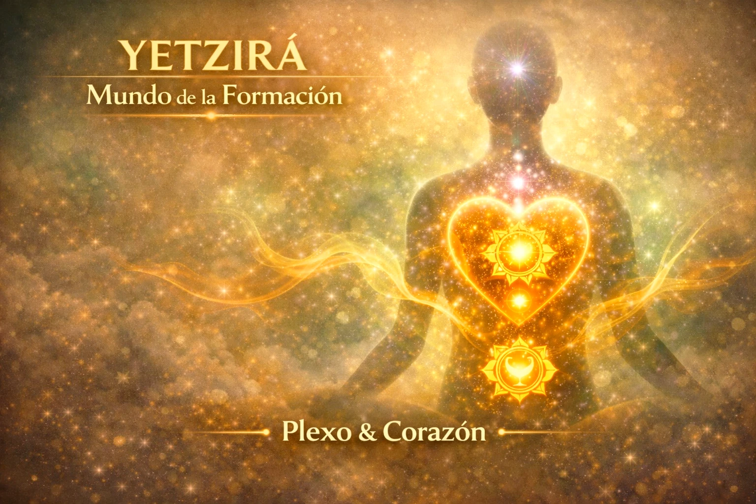 Yetzirá mundo cabalístico relacionado con el plexo solar y el chakra corazón
