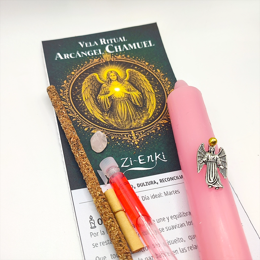 vela ritual arcangel chamuel para amor y reconciliacion