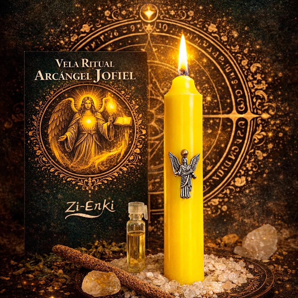 vela ritual arcangel jofiel para sabiduria y claridad mental