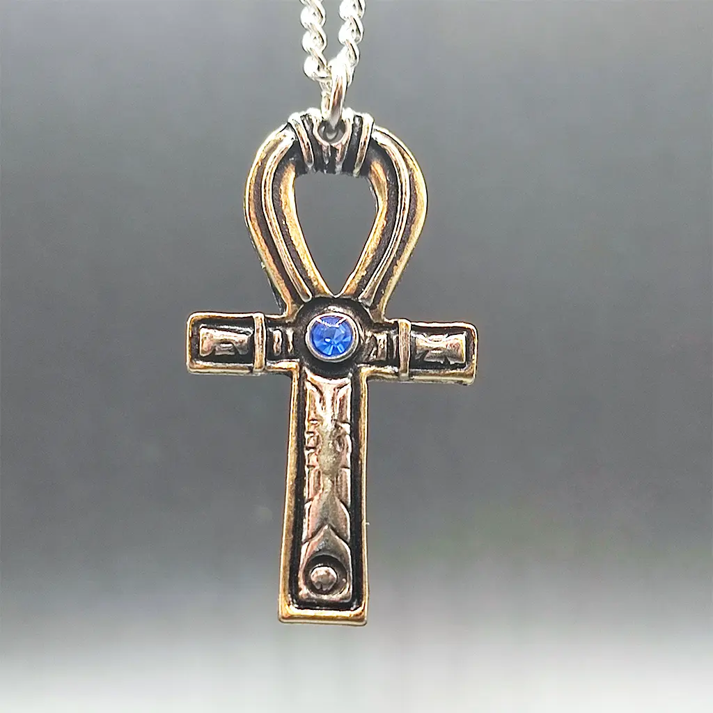 colgante ankh egipcio amuleto vida eterna proteccion