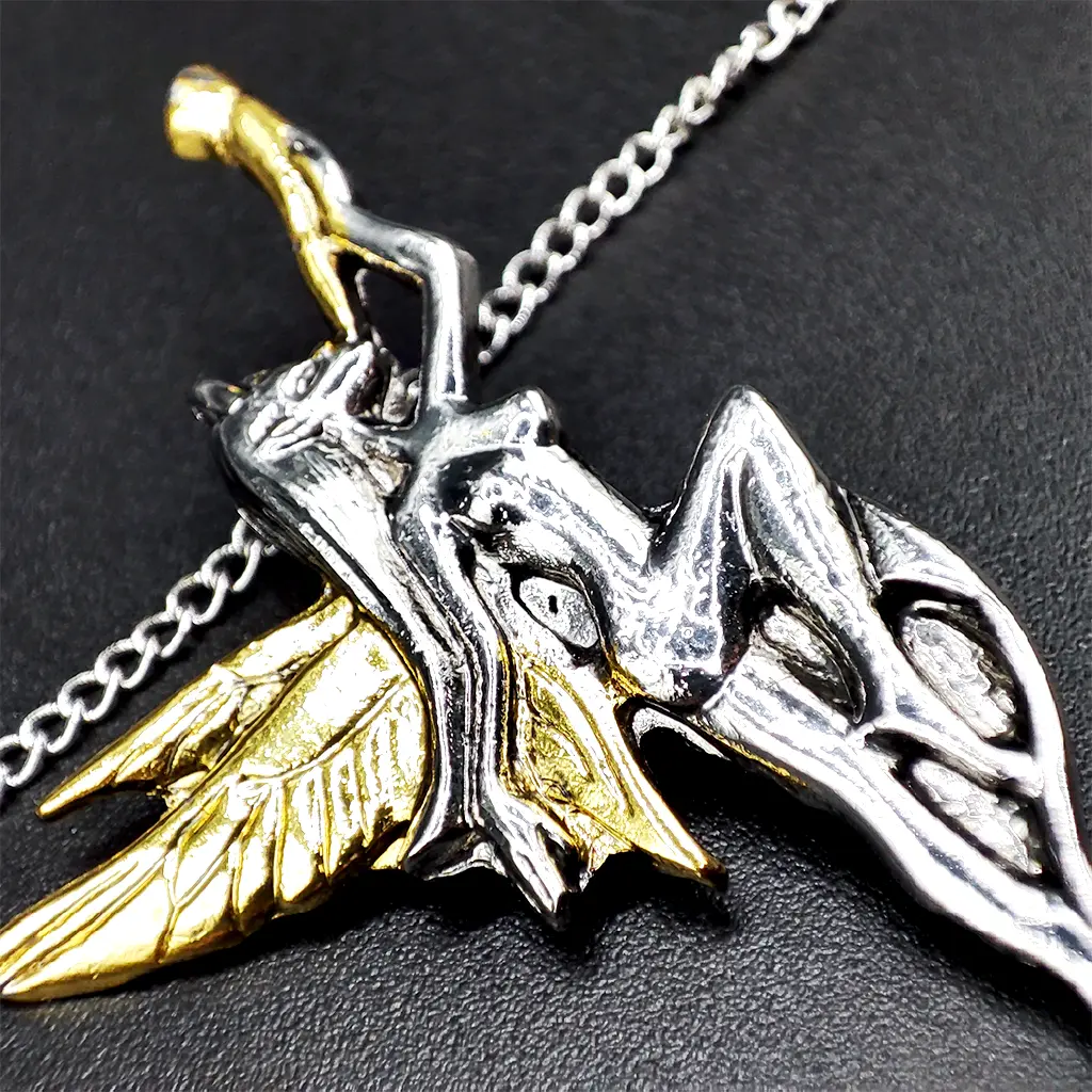 colgante hada semilla de mostaza amuleto manifestacion espiritual