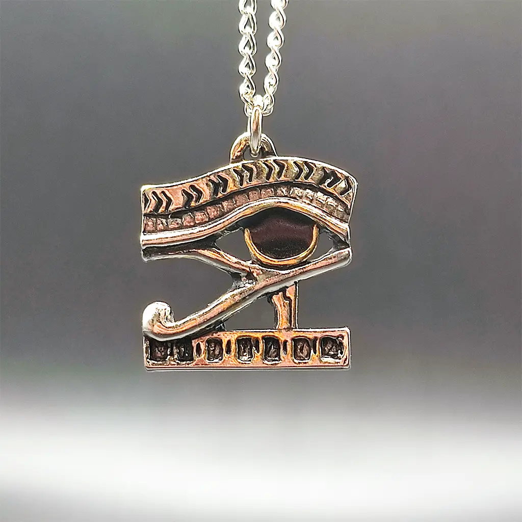 colgante ojo de horus amuleto proteccion egipto