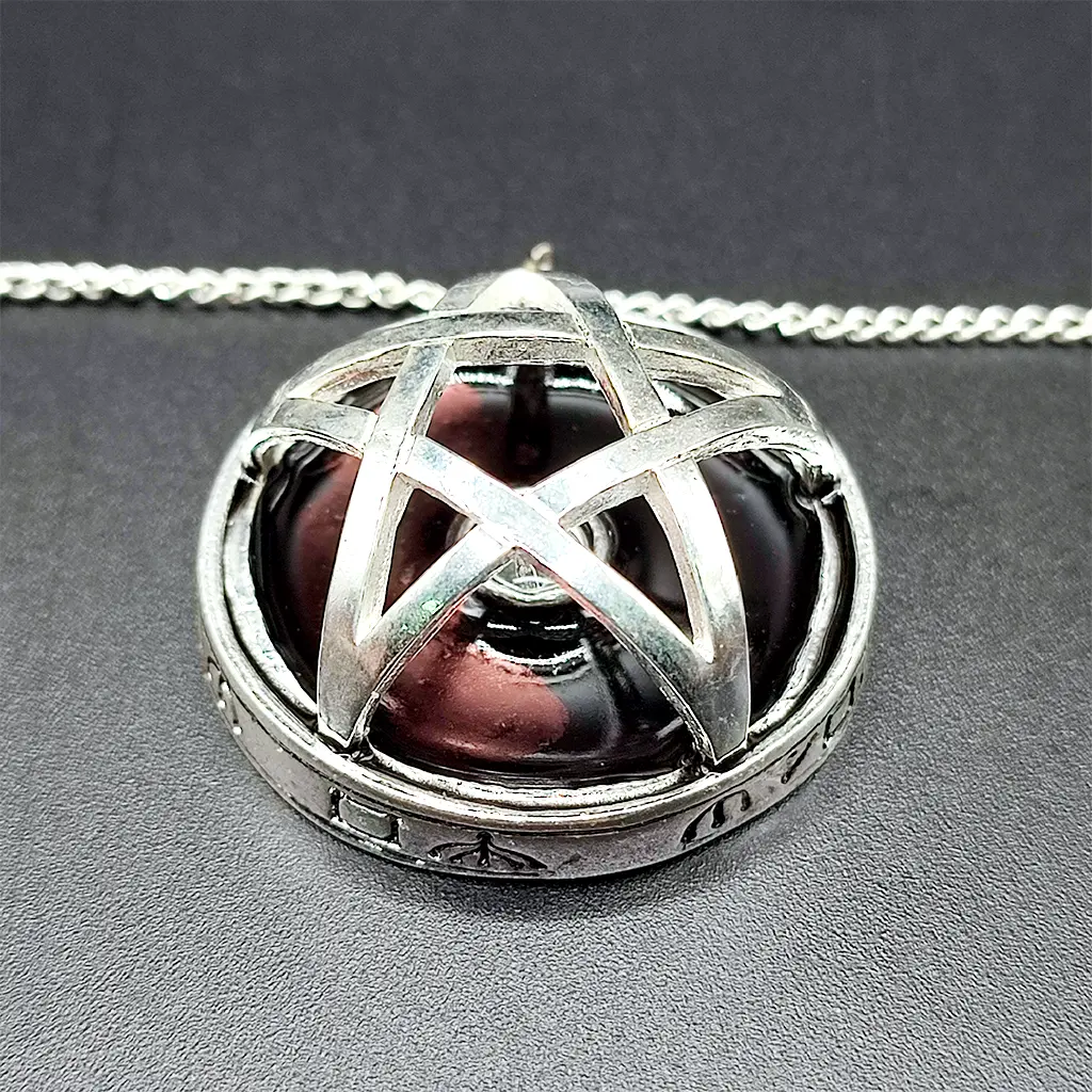 colgante pentagrama astral proteccion energia