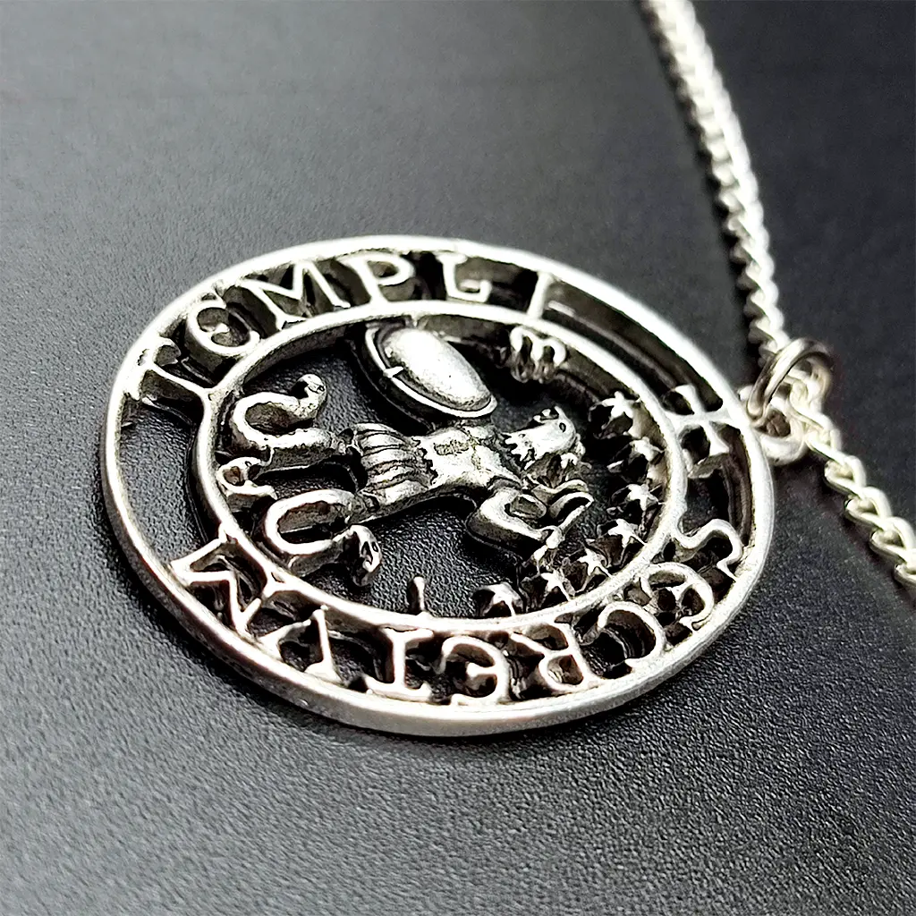 colgante sello de abraxas amuleto proteccion ocultismo