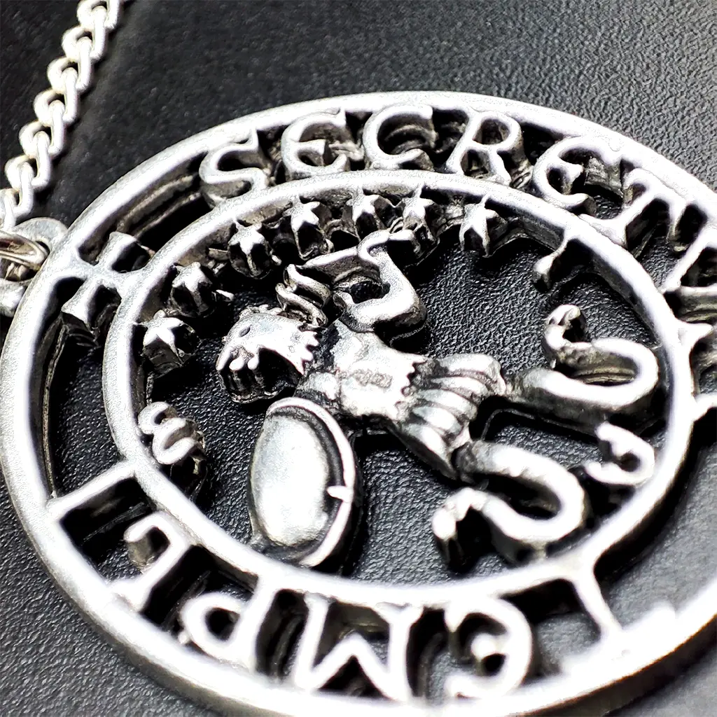 colgante sello de abraxas amuleto proteccion ocultismo