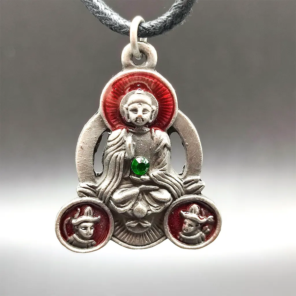 colgante triada sagrada amuleto espiritual proteccion equilibrio
