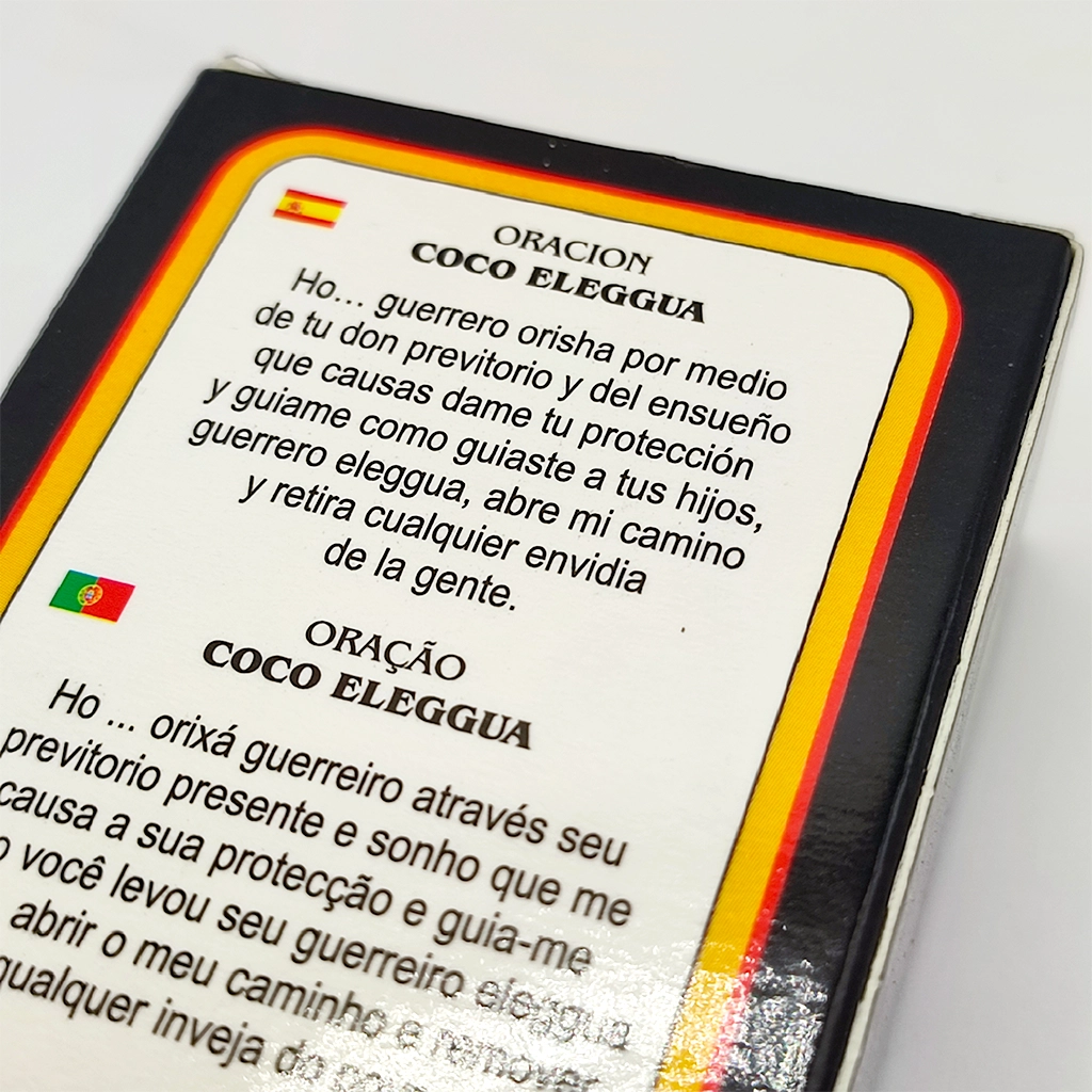 Jabón espiritual Coco Eleggua Abre Caminos para limpiezas y apertura