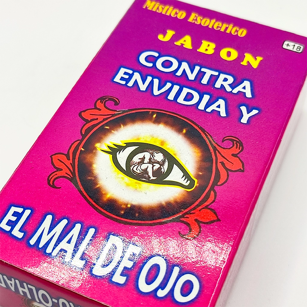 Jabón espiritual contra envidia y mal de ojo para limpieza energética y protección