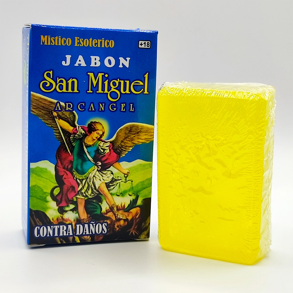 Jabón esotérico de San Miguel Arcángel para protección y limpieza energética