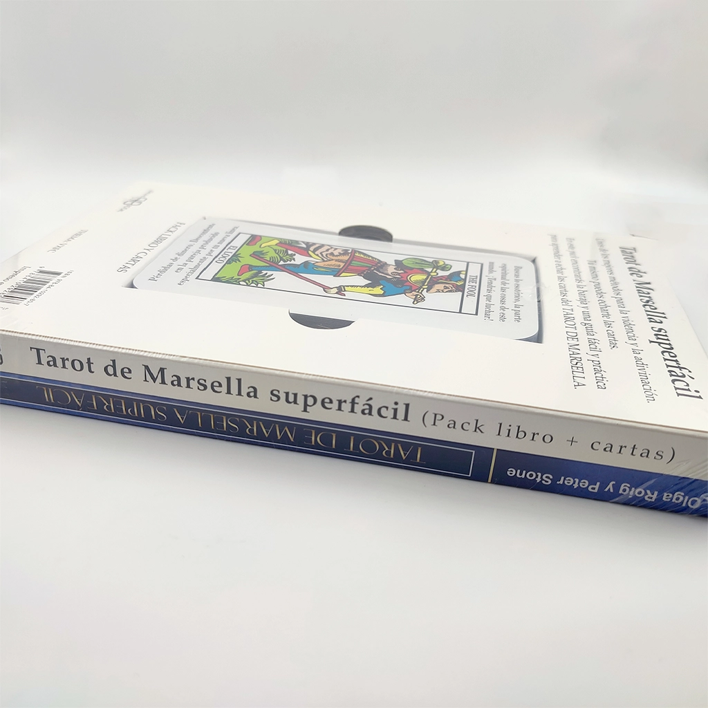 Pack Tarot de Marsella Superfácil con libro guía y cartas para aprender tarot fácilmente
