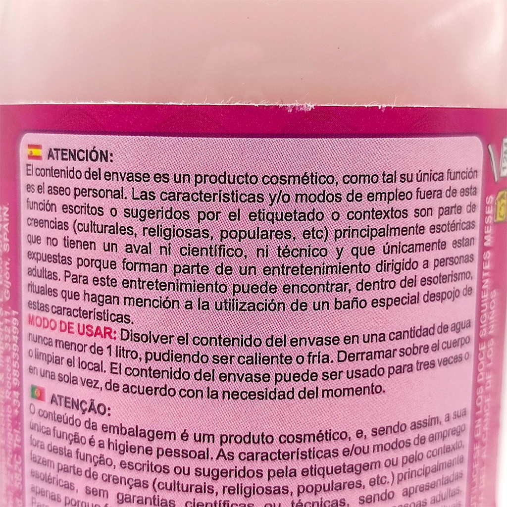 Baño Especial Despojo Diosa del Amor – Atracción y Magnetismo Baño Especial Despojo Diosa del Amor para atracción, amor y magnetismo personal