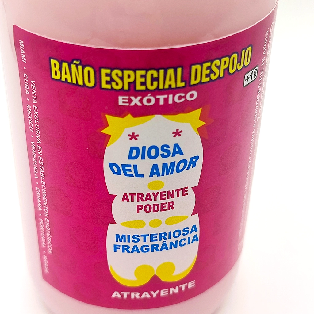 Baño Especial Despojo Diosa del Amor – Atracción y Magnetismo Baño Especial Despojo Diosa del Amor para atracción, amor y magnetismo personal