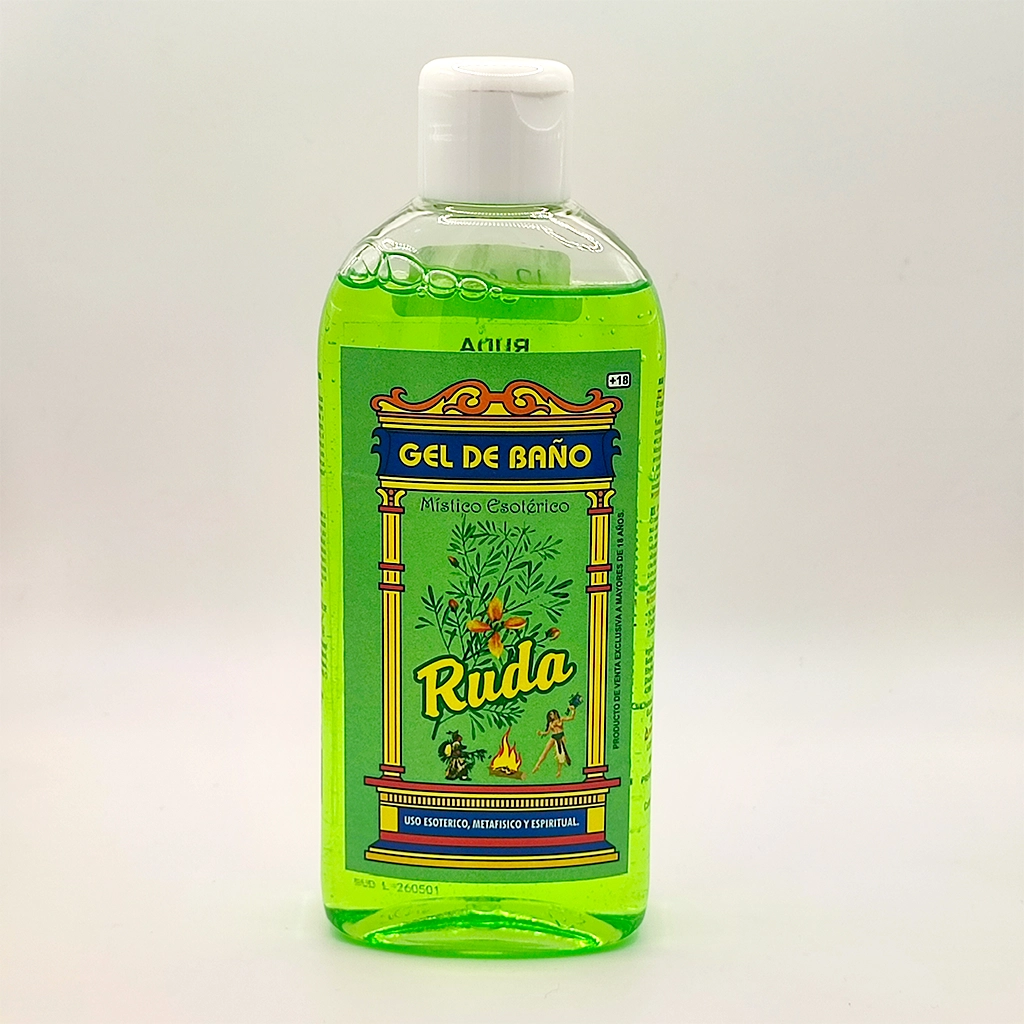 Gel de Baño de Ruda para limpieza y protección espiritual