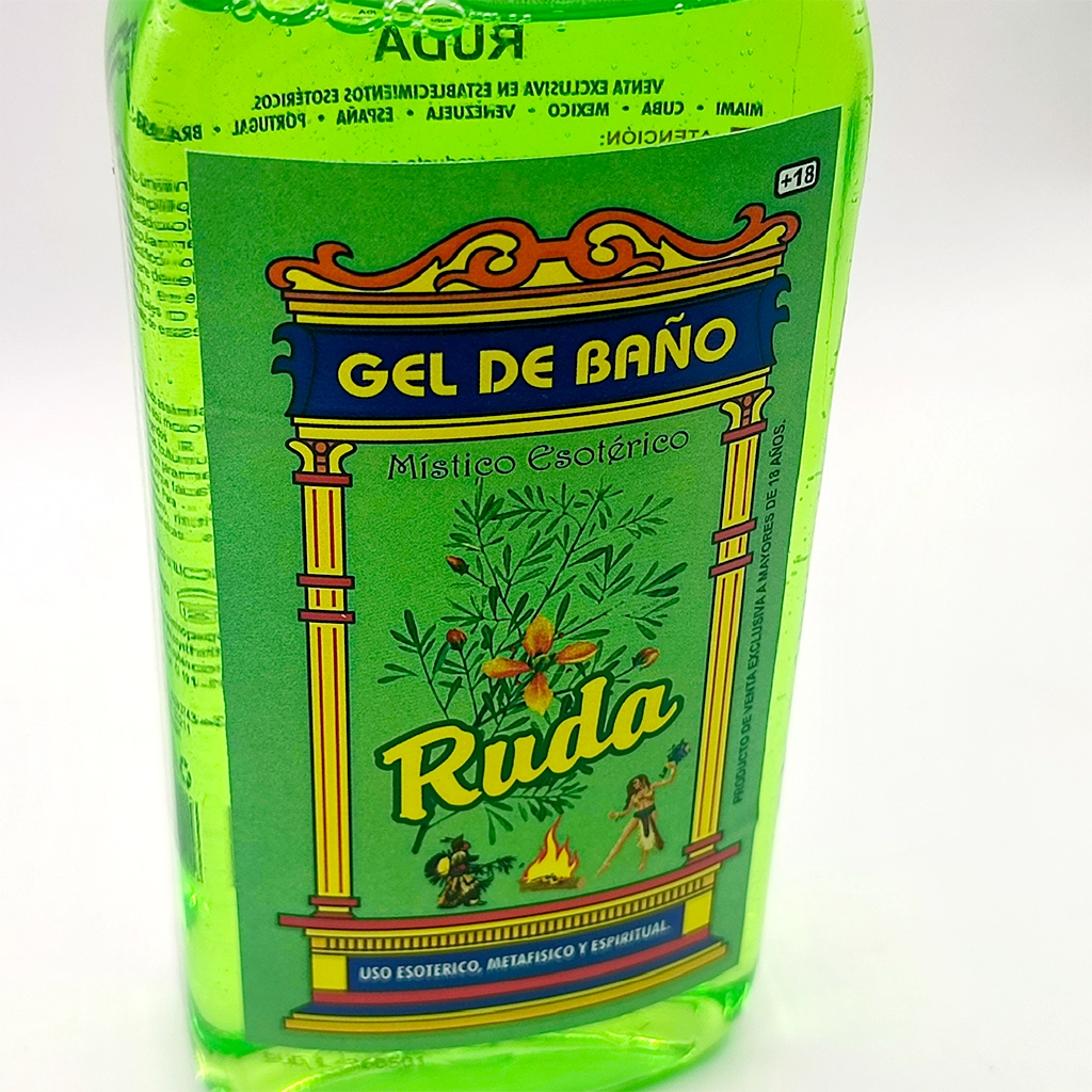 Gel de Baño de Ruda – Limpieza y Protección Espiritual Gel de Baño de Ruda para limpieza y protección espiritual