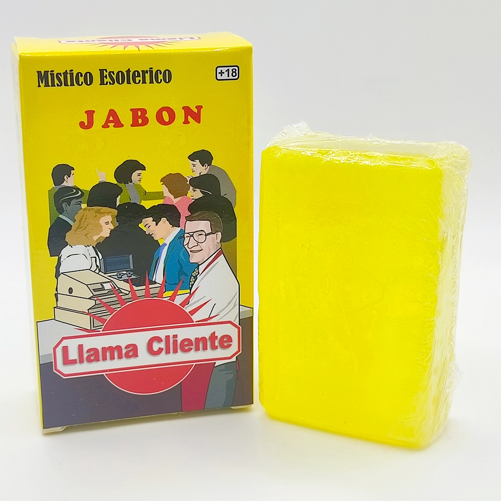 Jabón esotérico Llama Cliente para atraer clientes y potenciar ventas en negocios