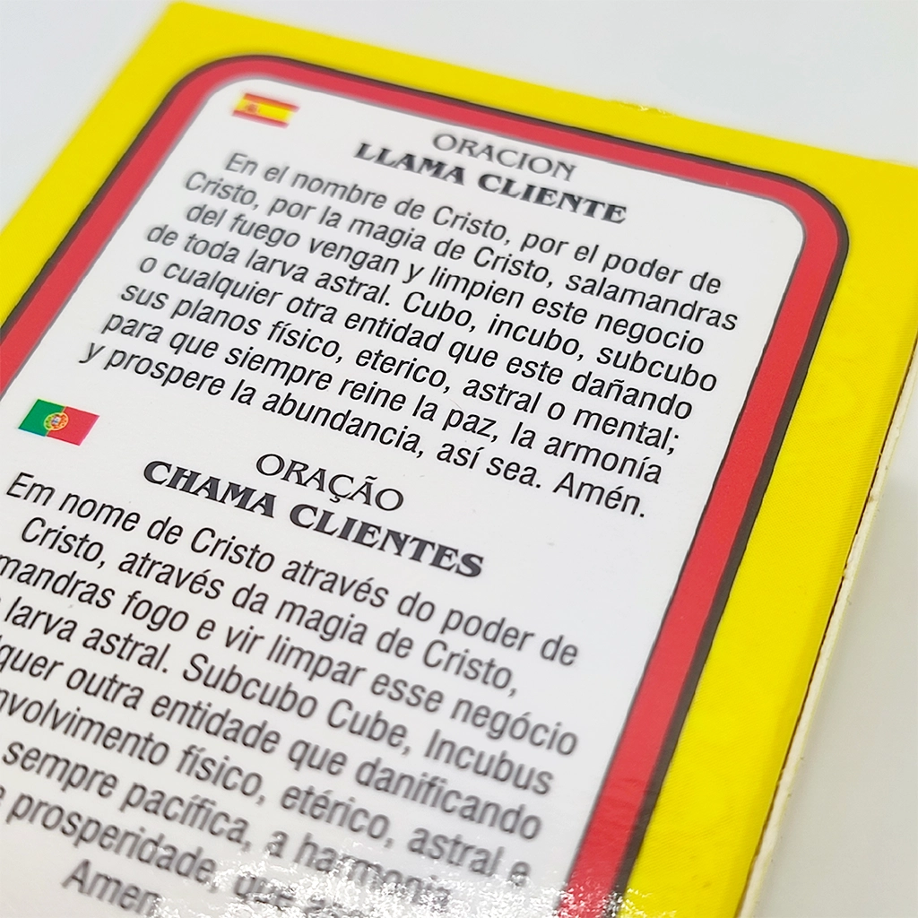 Jabón Llama Cliente para Negocios y Ventas Jabón esotérico Llama Cliente para atraer clientes y potenciar ventas en negocios