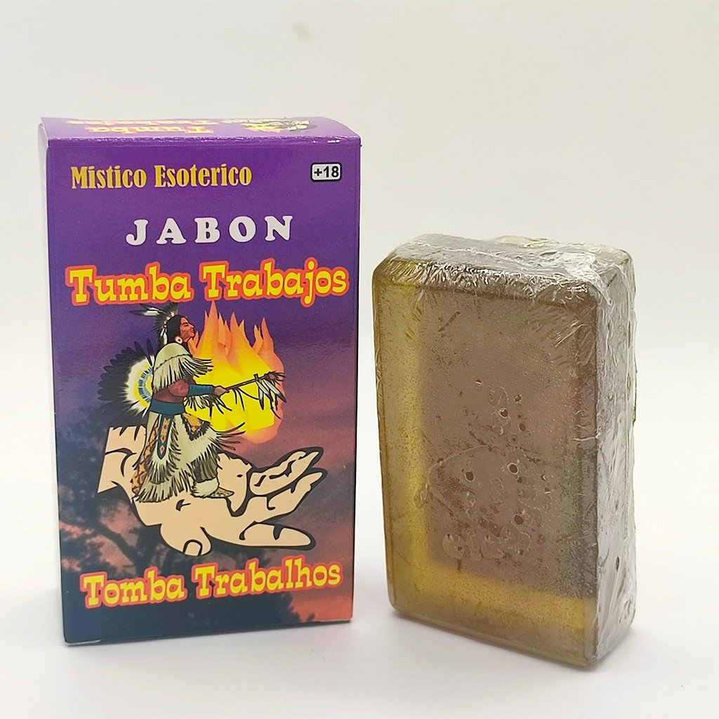 Jabón Tumba Trabajos para limpieza espiritual profunda y desbloqueo energético