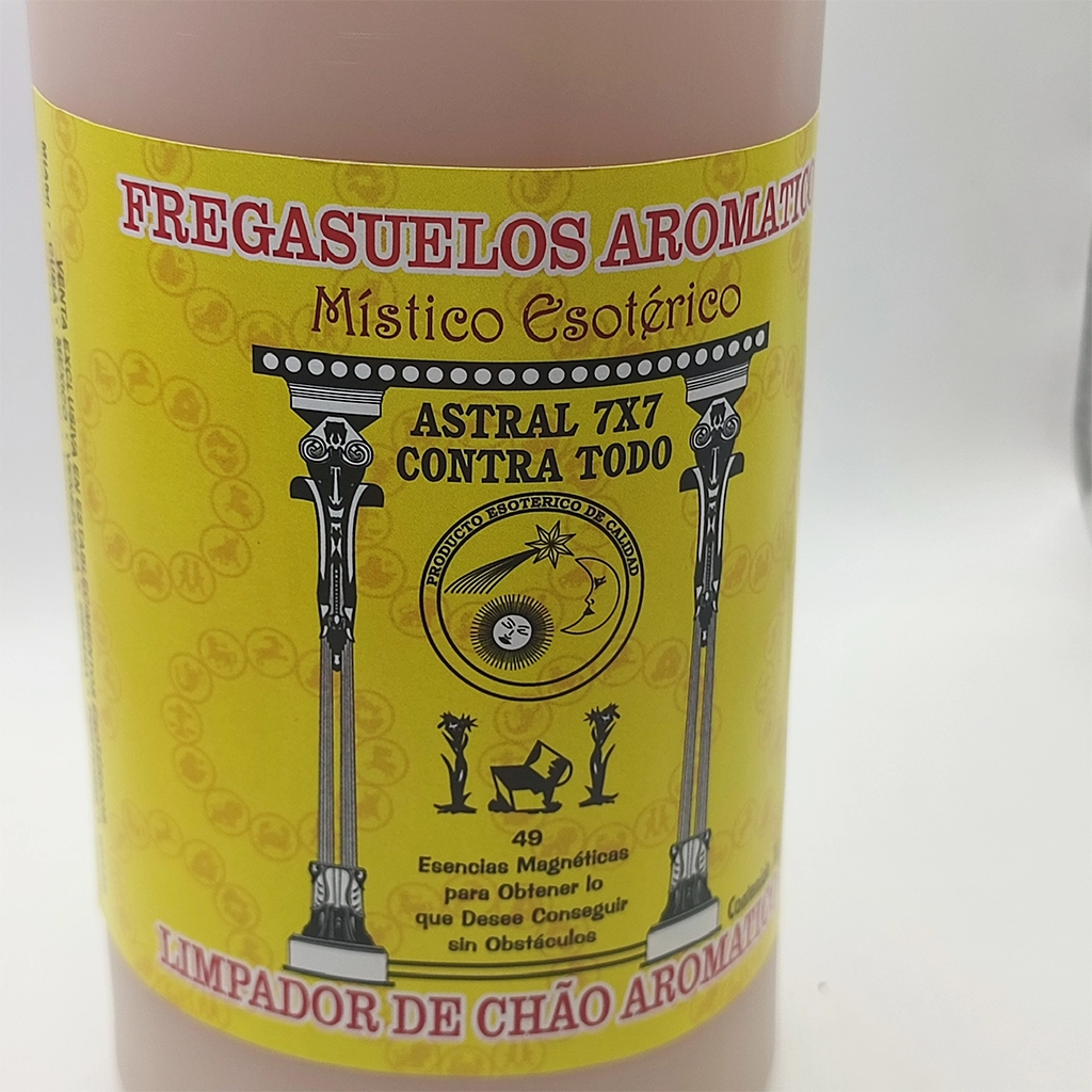 Fregasuelos Astral 7×7 Contra Todo – Limpieza y Protección Fregasuelos Astral 7x7 Contra Todo de 1 litro para limpieza energética y protección del hogar