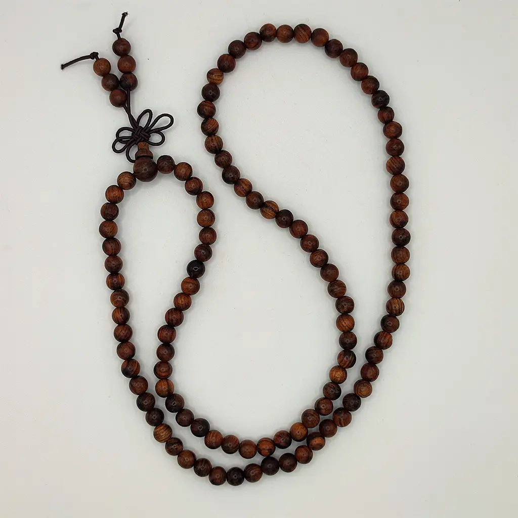 Japa Mala de madera de sándalo de 6 mm